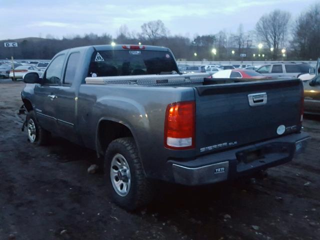 1GTEC19C18Z128464 - 2008 GMC SIERRA C15 BLUE photo 3