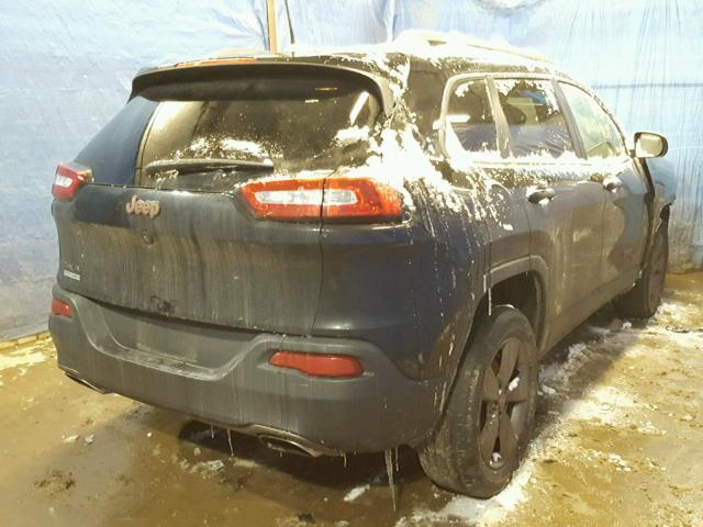 1C4PJMCS3GW332716 - 2016 JEEP CHEROKEE L BLACK photo 4