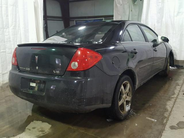 1G2ZG57N084241552 - 2008 PONTIAC G6 BASE BLACK photo 4