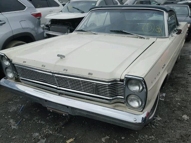 5J69Z107664 - 1965 FORD GALAXIE WHITE photo 2