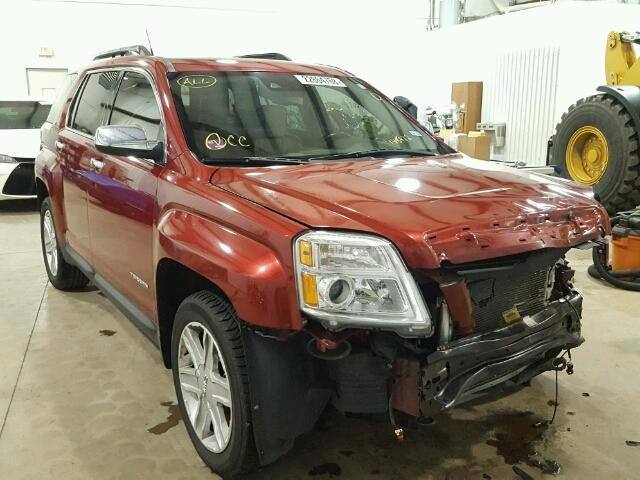 2GKALWEK6D6148972 - 2013 GMC TERRAIN SL MAROON photo 1