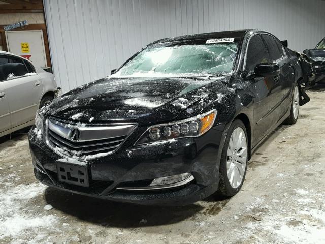 JH4KC1F59EC000222 - 2014 ACURA RLX TECH BLACK photo 2