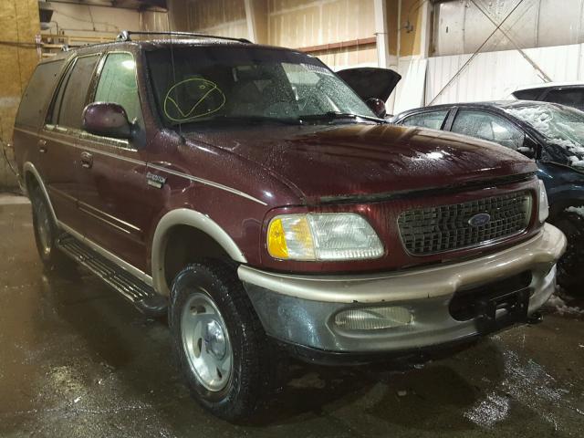 1FMFU18L8VLB93101 - 1997 FORD EXPEDITION MAROON photo 1