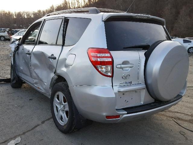 2T3BF4DV2BW164885 - 2011 TOYOTA RAV4 SILVER photo 3