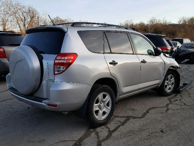 2T3BF4DV2BW164885 - 2011 TOYOTA RAV4 SILVER photo 4