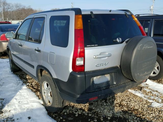 SHSRD78843U126813 - 2003 HONDA CR-V EX SILVER photo 3