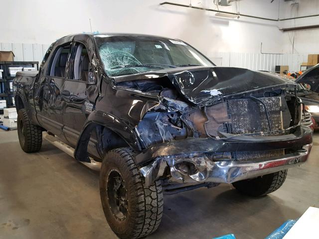 3D7KS29A67G795609 - 2007 DODGE RAM 2500 BLACK photo 1