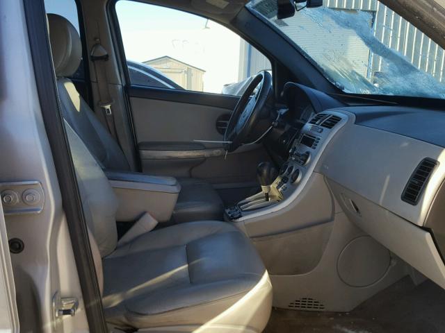 2CNDL73F656065284 - 2005 CHEVROLET EQUINOX LT SILVER photo 5