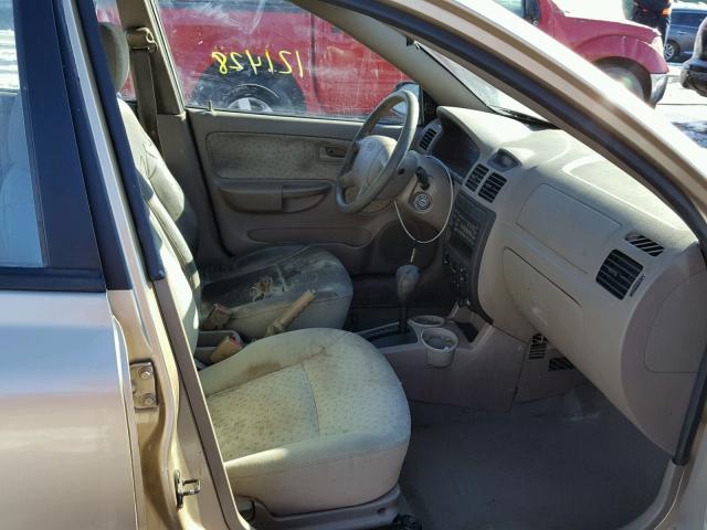 KNADC125136230085 - 2003 KIA RIO GOLD photo 5