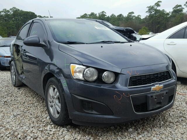 1G1JD5SH2D4199472 - 2013 CHEVROLET SONIC LT GRAY photo 1