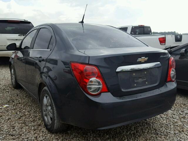 1G1JD5SH2D4199472 - 2013 CHEVROLET SONIC LT GRAY photo 3