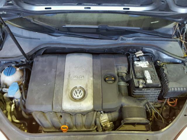 3VWSF71K17M052385 - 2007 VOLKSWAGEN JETTA 2.5 GRAY photo 7