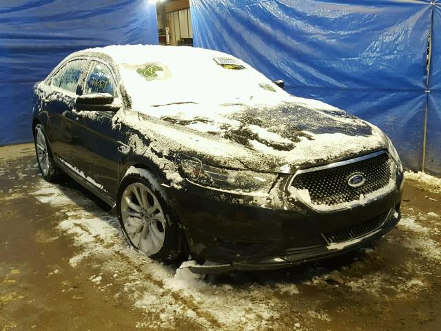 1FAHP2KT9DG149804 - 2013 FORD TAURUS SHO BLACK photo 1