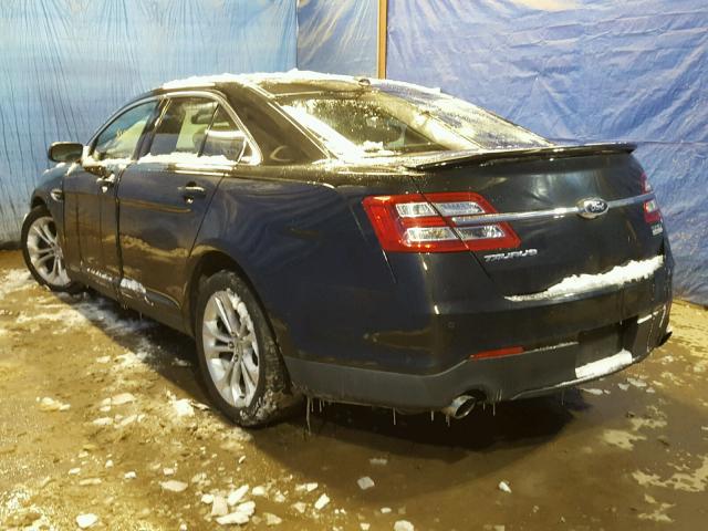 1FAHP2KT9DG149804 - 2013 FORD TAURUS SHO BLACK photo 3