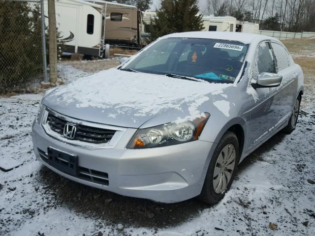 1HGCP26368A065674 - 2008 HONDA ACCORD LX SILVER photo 2