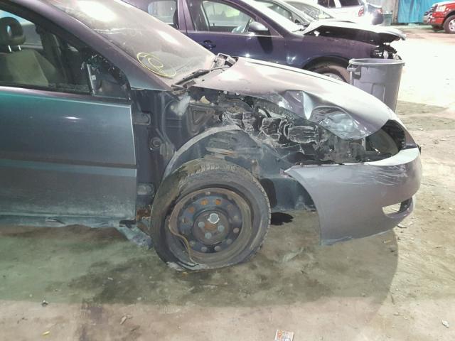 1G8AJ55F97Z102103 - 2007 SATURN ION LEVEL GRAY photo 9