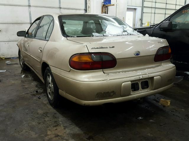1G1NE52J33M662896 - 2003 CHEVROLET MALIBU LS 棕色 照片 3
