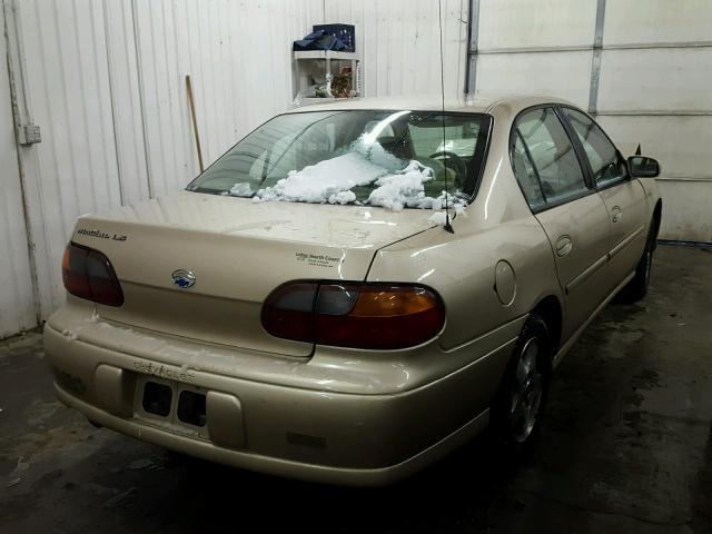 1G1NE52J33M662896 - 2003 CHEVROLET MALIBU LS 棕色 照片 4