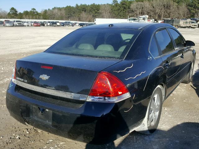 2G1WB58KX69239764 - 2006 CHEVROLET IMPALA LS BLACK photo 4