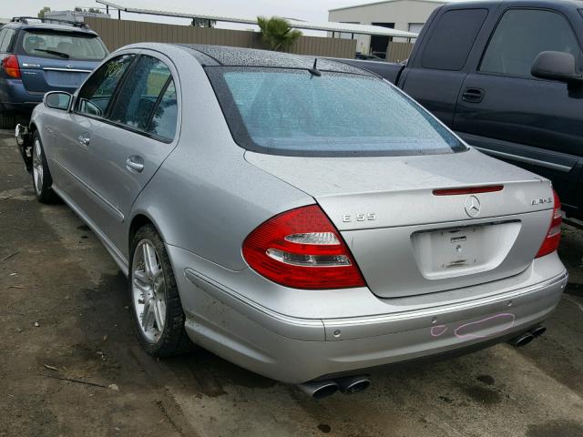 WDBUF76J35A799054 - 2005 MERCEDES-BENZ E 55 AMG SILVER photo 3