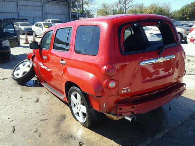 3GNDA53P18S623854 - 2008 CHEVROLET HHR LT RED photo 3