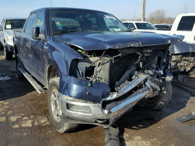 1FTPW145X5KE68841 - 2005 FORD F150 SUPER BLUE photo 1