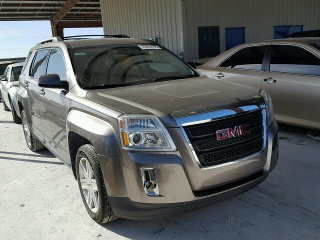 2CTALUEC4B6246375 - 2011 GMC TERRAIN SL BROWN photo 1