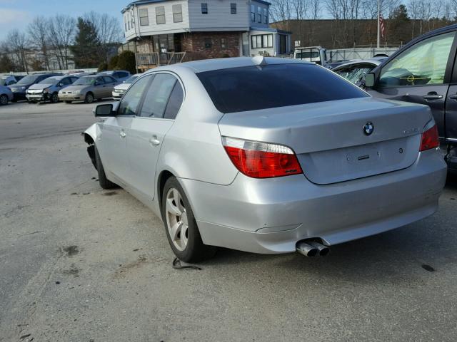 WBANE53546CK88041 - 2006 BMW 525 I GRAY photo 3