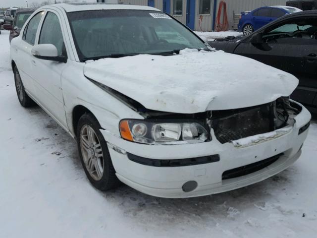 YV1RS592082682438 - 2008 VOLVO S60 2.5T WHITE photo 1