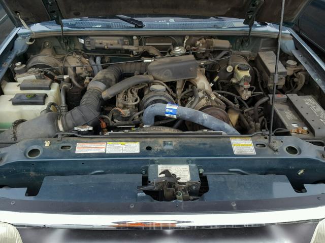 1FTCR10A9VUB63005 - 1997 FORD RANGER GREEN photo 7