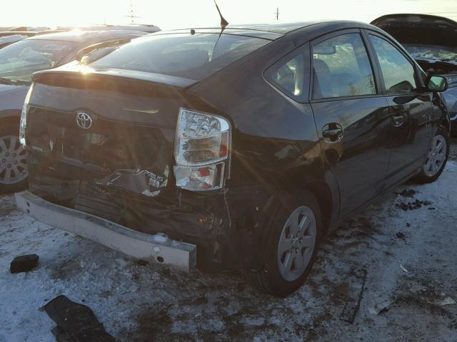 JTDKB20U093493059 - 2009 TOYOTA PRIUS BLACK photo 4