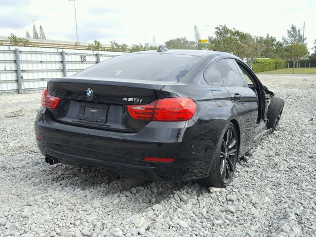 WBA4A9C55FD416621 - 2015 BMW 428 I BLACK photo 4