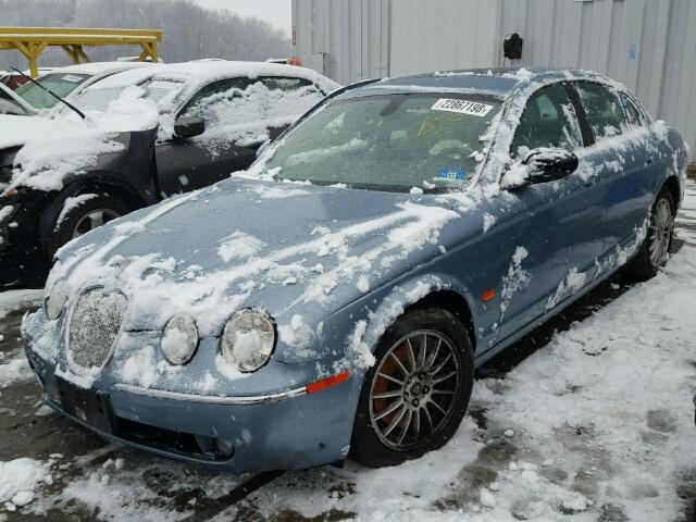 SAJWA01A46FN53272 - 2006 JAGUAR S-TYPE BLUE photo 2