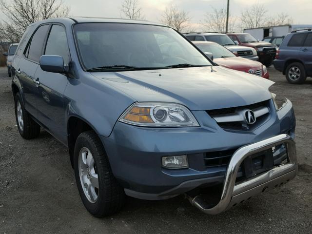 2HNYD18275H509101 - 2005 ACURA MDX BLUE photo 1