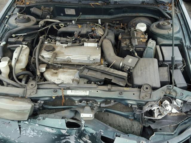 4A3AA46G42E008697 - 2002 MITSUBISHI GALANT ES GREEN photo 7