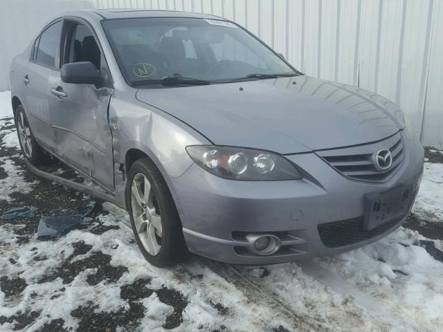 JM1BK323341134352 - 2004 MAZDA 3 S GRAY photo 1