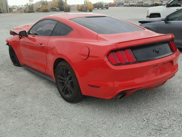 1FA6P8TH5F5318395 - 2015 FORD MUSTANG ORANGE photo 3