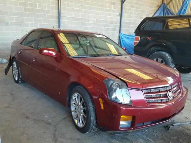 1G6DP577X60181505 - 2006 CADILLAC CTS HI FEA BURGUNDY photo 1