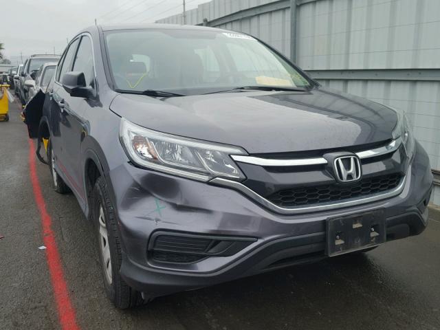 3CZRM3H37FG712614 - 2015 HONDA CR-V LX SILVER photo 1