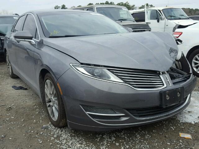 3LN6L2G92ER832668 - 2014 LINCOLN MKZ GRAY photo 1