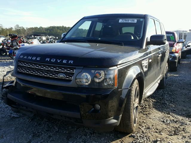 SALSH2E45AA250251 - 2010 LAND ROVER RANGE ROVE BLACK photo 2