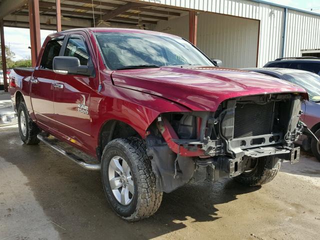 1C6RR7LP5DS691476 - 2013 RAM 1500 SLT BURGUNDY photo 1