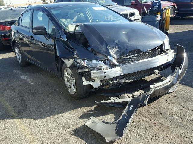 2HGFB2F54FH525636 - 2015 HONDA CIVIC LX BLACK photo 1