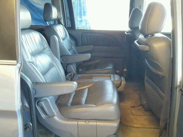 5FNRL38787B052070 - 2007 HONDA ODYSSEY EX BLUE photo 6