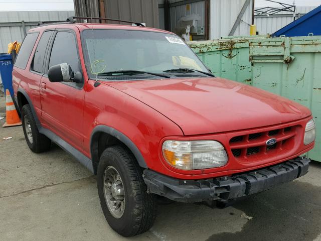 1FMYU22E9XUC27634 - 1999 FORD EXPLORER BURGUNDY photo 1