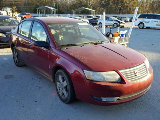 1G8AL55F76Z113514 - 2006 SATURN ION LEVEL MAROON photo 1