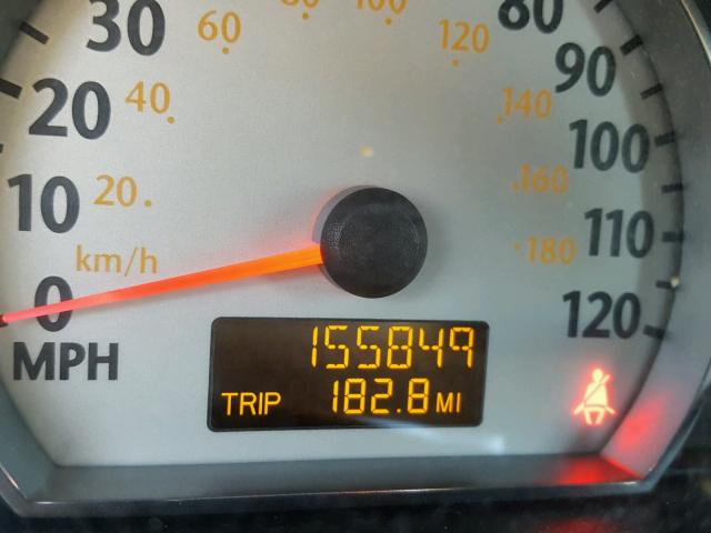 1G8AL55F76Z113514 - 2006 SATURN ION LEVEL MAROON photo 8