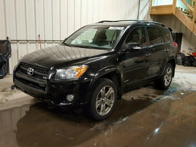 2T3ZK32V59W002606 - 2009 TOYOTA RAV4 SPORT BLACK photo 2