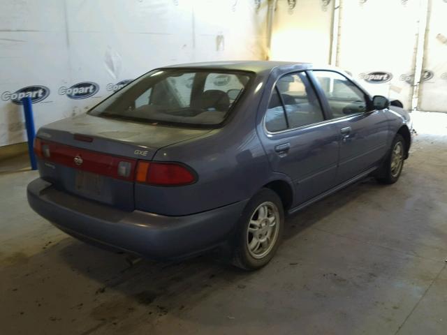 3N1AB41D7XL111619 - 1999 NISSAN SENTRA BAS BLUE photo 4