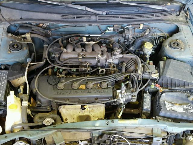 3N1AB41D7XL111619 - 1999 NISSAN SENTRA BAS BLUE photo 7